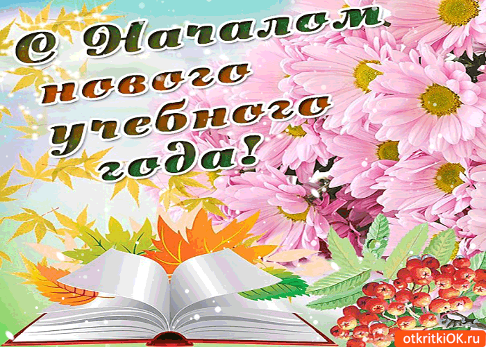 С новым учебным годом